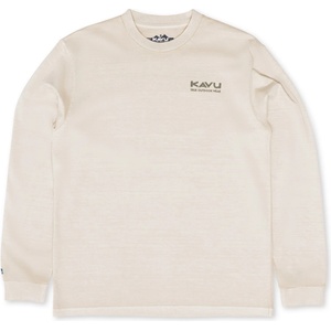 KAVU Мъжка блуза с дълъг ръкав KAVU Camper Longsleeve - Classic Beige (216-9047-0114)
