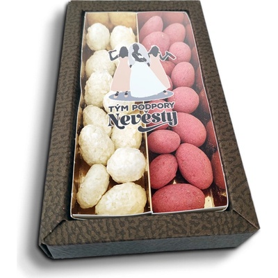 Sablio Mandle v čokoládě Tým podpory nevěsty 2 x 80 g