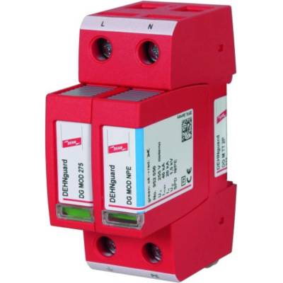 DEHN 952110 DG M TT 2P 275 zvodič pre prepäťovú ochranu Přepětová ochrana pre: rozvodná skriňa 40 kA 1 ks