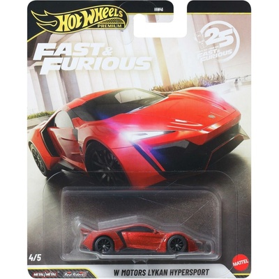 Mattel Hot Wheels Premium Fast and Furious W Motors Lykan Hypersport