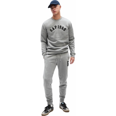 GAP LOGO jogger Šedá černá