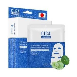 MITOMO CICA 3x Hyaluronic Acid Стягаща и хидратираща маска за лице и шия (CICAHA3X)