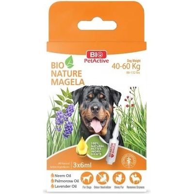 Bio PetActive Bio Nature Magela Dog 40-60кг репелентни пипети - кг