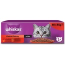 Whiskas klasický výběr ve šťávě pro dospělé kočky 80 x 85 g