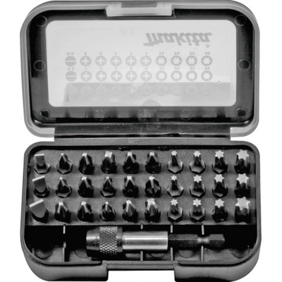 Makita Комплект накрайници / битове с магнитен държач, 31 части, 1/4", 25 мм , Makita D-30667 (D-30667)