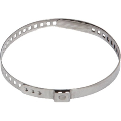Nerezové spony, Ø 75 - 112mm, sada 100 kusů KS Tools 515.3175