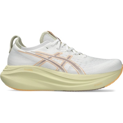 ASICS Мъжки маратонки Asics Gel-Nimbus 27 Road Running Shoes Mens - White/Fawn