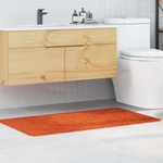 vidaXL Килимче за баня с антихлъзгаща повърхност Оранжево 70 x 120 cm (4019851)