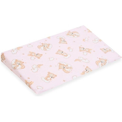 New Baby Poťah na dojčenský vankúš klin BASIC pink