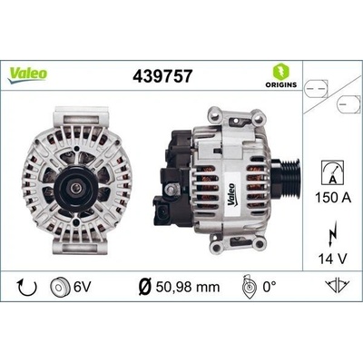 generátor VALEO 439757