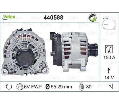 VALEO Alternátor 440588