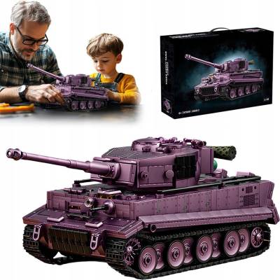 Bedee Tank stavebnica na diaľkové ovládanie 1668 dielov