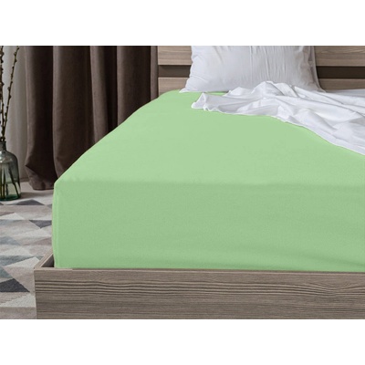 Textilomanie Nepropustné prostěradlo jersey zelené 70x140