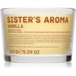 Sister's Aroma Candle Vanilla ароматна свещ 150 гр