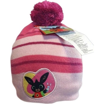 dívčí zimní čepice Bing sv.růžová