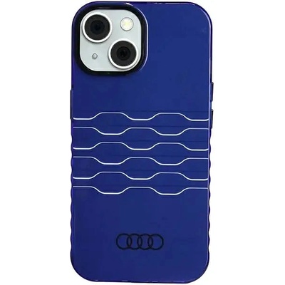 Audi Кейс Audi IML MagSafe за iPhone 15 / 14 / 13, син (AUDI000059-0)