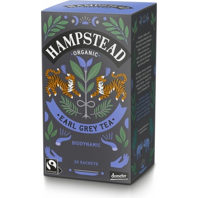 HAMPSTEAD TEA BIO černý čaj s bergamotem Earl Grey 20 ks