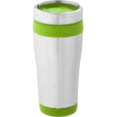 Elwood termohrnek 410 ml Stříbrná Limetkově zelená