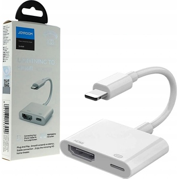 Joyroom S-H141 adaptér Lightning - HDMI / Lightning FullHD biely S-H141