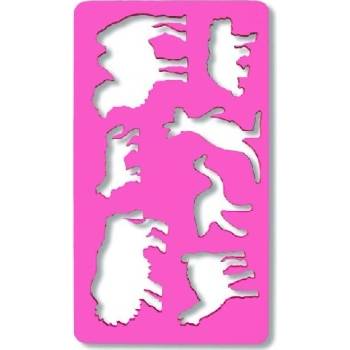 Koh-I-Noor Obkreslovací šablona Exotická zvířata