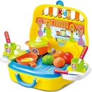 Alltoys Kuchynská súprava v kufríku žltý