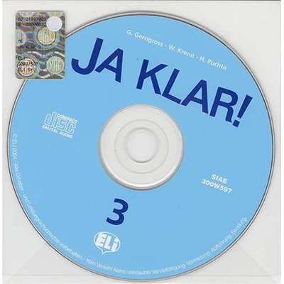 Ja klar! - audio-CD 3 – audionahrávky k 3. dílu učebnice němčiny