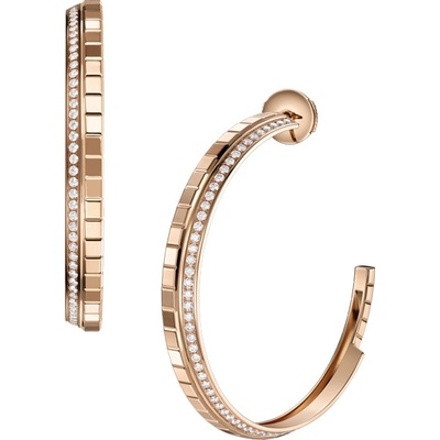 Chopard Zlaté náušnice Ice Cube 837008-5002