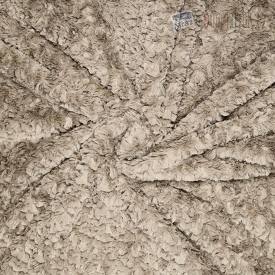 Umelá kožušina svetlo hnedá