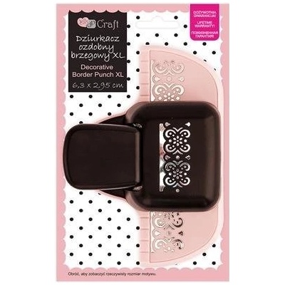 dpCraft Dekorační děrovačka lemovací XL – krajka (JCDZ-608-020)
