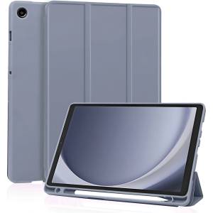 Techsuit Калъф за таблет Samsung Galaxy Tab A11 / A9 - Techsuit Flex Trifold с държач за писалка - Лилав (KF2360450)
