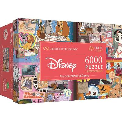 Trefl Пъзел Trefl от 6000 части - Великата книга на Дисни (81046)
