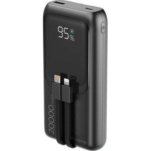 Gembird PB20-PD20-LCD-01 Външна батерия с бързо зареждане и вградени к (PB20-PD20-LCD-01)