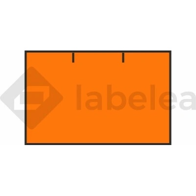 Labelea Samolepiace etikety do klieští, 25x16 mm Contact obdľžnikové farebné signálne, Farba etikiet Signálna oranžová ECI2516COO36SO