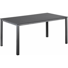 Kettler CUBIC/KETTALUX jedálenský hliníkový stôl 160x90 cm antracit/antracit