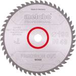 Metabo - Пилен диск за дърво, 190x20 мм, 48 зъба 628034000 (628034000)
