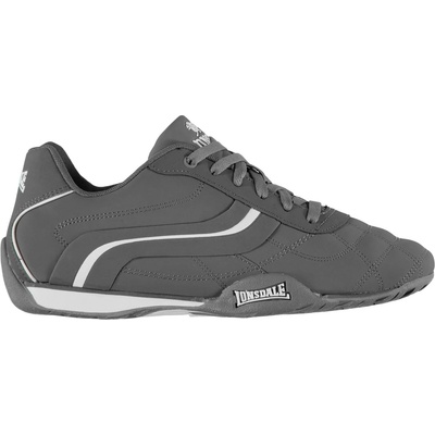 Lonsdale Мъжки маратонки Lonsdale Camden Trainers Mens - Grey/White
