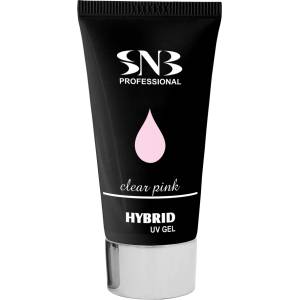 SNB Hybrid UV гел SNB, 30 гр, прозрачно розово (NPH08) - topmarket