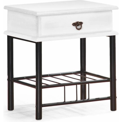 Black Red White Нощно шкафче fiona