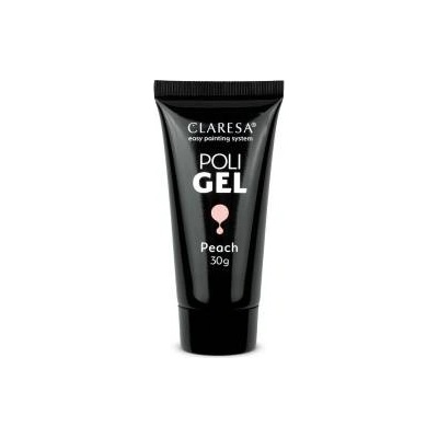 Claresa Nail Building Gel Poly - Peach 30g