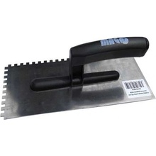 Hladítko nerezové 270x130 mm zub 12mm plastová rukojeť MAGG NH0406