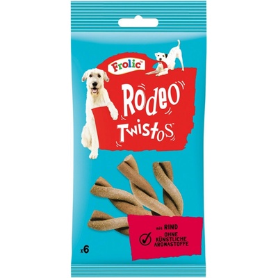 Frolic Rodeo Twistos Hovězí 18 tyčinek 315 g