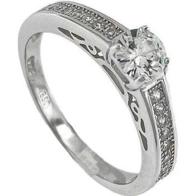 Infinitysilver Stříbrný prsten se zirkony L42619263