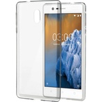 Nokia Калъф за Nokia 3, Nokia CC-103, силиконов, прозрачен (MO-NO-TA04)