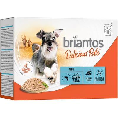 Briantos Delicious Paté losos 12 x 100 g