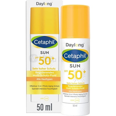 Daylong Cetaphil SUN Multi-Protection fluid na opaľovanie na tvár SPF50+ 50 ml