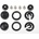 Traxxas Капачки за амортисьори Traxxas Caps And Spring Retainers, Gtr, TRX7468 (TRX7468)
