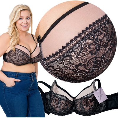 Ava 1396 Mäkká podprsenka čierna