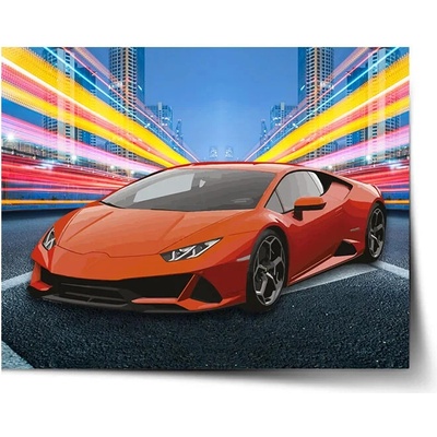 Sablio Plagát Športové auto 2 - 60x40 cm