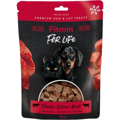 Fitmin For Life Mrazem sušené Hovězí pamlsky 30 g