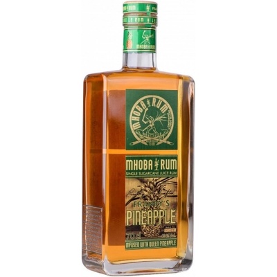 Mhoba Franky's Pineapple 43% 0,7 l (čistá fľaša)